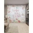 Тюль на шторной ленте 12 лет вместе 310x265 см цвет красный