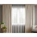Комплект штор на шторной ленте блэкаут Cassia 150x270 см цвет шампань