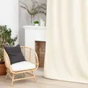 Штора на шторной ленте Этель Структурная 270x300 см цвет молочный