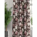 Комплект штор на шторной ленте блэкаут Helga Флоури 150x260 см цвет бежевый