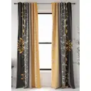 Штора на шторной ленте Helga Веремик 300x250 см цвет оранжевый