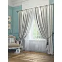 Комплект штор на шторной ленте блэкаут Helga Эзми 150x260 см цвет зеленый