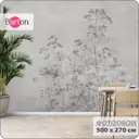 Фотообои флизелиновые Barton wall Цветы Растения 500x270 см N15105-G