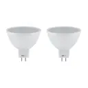 Лампа светодиодная Jazzway 1035431 Pled Dim GU5.3 220 В 7 Вт полусфера матовая 500 Лм нейтральный белый свет