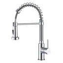 Смеситель для кухни Aquatek AQ1387CR гибкий излив 15.9 см цвет хром