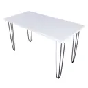 Кухонный стол прямоугольный Solarius 710-10293 140x75x75 см дерево цвет белый