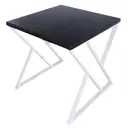 Кухонный стол квадрат Solarius 703-10232 70x75x70 см дерево цвет белый