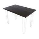 Кухонный стол прямоугольный Solarius 710-10382 80x75x60 см дерево цвет темный дуб