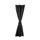 Штора на люверсах Tplus уличная T021673, 143x300 см цвет черный