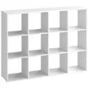 Стеллаж SPACEO KUB 12К, 139х139х31,7 см, цвет белый
