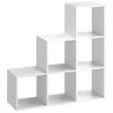 Стеллаж SPACEO KUB 123К, 104х104х31,7 см, цвет белый