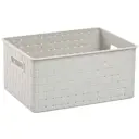 Корзина для хранения Curver Nuance M 38.7x28.7x18 см 18 л полипропилен цвет бежевый