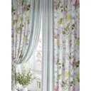 Штора на шторной ленте для кухни Helga Нелори 180x150 см цвет белый