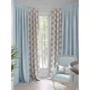 Штора на шторной ленте Helga Пренкорс 440x280 см цвет бежевый