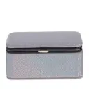 Шкатулка 799793 металл и ПВХ цвет синий