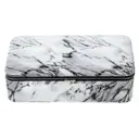 Шкатулка 799784 металл и ПВХ цвет черный