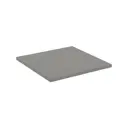 Настенная полка Velardy 40x35 см ЛДСП цвет серый графит
