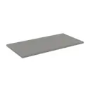 Настенная полка Velardy 60x35 см ЛДСП цвет серый графит