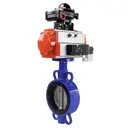 Затвор Dn.ru D050-10771 Ду150 Ру16 фланцевый чугун