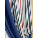 Комплект штор на шторной ленте AT Home Мариям 220x280 см цвет серо-синий