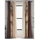 Комплект штор на шторной ленте AT Home Конфиорс 150x250 см цвет бежевый