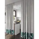 Комплект штор на шторной ленте AT Home Миртенсис 150x250 см цвет белый