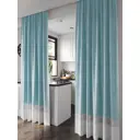 Комплект штор на шторной ленте AT Home Мониквис 150x250 см цвет белый