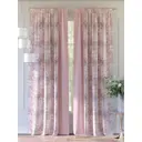 Комплект штор на шторной ленте AT Home Кастер 150x280 см цвет розовый