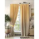 Комплект штор на шторной ленте At Home Райфон 150x250 см цвет светло-бежевый