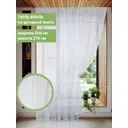 Тюль из вуали Млечный путь Домалетто на шторной ленте 500x270 см белый