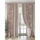 Комплект штор на шторной ленте блэкаут Helga Тиленирс 220x260 см цвет бежевый