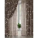 Штора на шторной ленте Helga Ренфиарт 300x250 см цвет бежевый