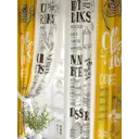 Штора на шторной ленте для кухни Helga Мариус 180x150 см цвет желтый