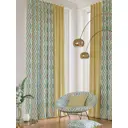 Комплект штор на шторной ленте AT Home Нортион 220x280 см цвет зеленый