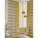 Комплект штор на шторной ленте AT Home Брианис 220x280 см цвет горчичный
