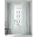 Комплект штор на шторной ленте AT Home Линерис 150x260 см цвет белый