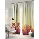 Штора на шторной ленте AT Home Лайтен 150x260 см цвет разноцветный