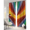 Штора на шторной ленте AT Home Брайти 150x260 см цвет черный