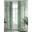 Комплект штор на шторной ленте AT Home Мивикрас 220x250 см цвет зеленый