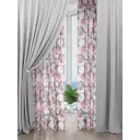 Комплект штор на шторной ленте AT Home Флондри 150x260 см цвет белый