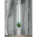 Комплект штор на шторной ленте AT Home Климерис 150x260 см цвет серый