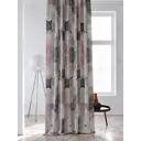 Штора на шторной ленте AT Home Ланевиарс 150x250 см цвет серо-розовый