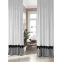 Комплект штор на шторной ленте AT Home Рилиморс 150x280 см цвет белый