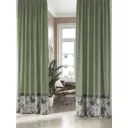 Комплект штор на шторной ленте AT Home Минтрекс 150x280 см цвет белый