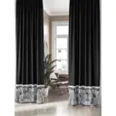 Комплект штор на шторной ленте AT Home Делирес 150x280 см цвет белый