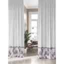Комплект штор на шторной ленте AT Home Вилионрис 150x280 см цвет белый