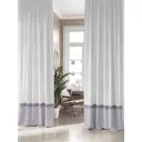 Комплект штор на шторной ленте AT Home Милисент 150x280 см цвет белый