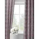 Комплект штор на шторной ленте Decoracion Яркое лето 145x275 см цвет серый розовый