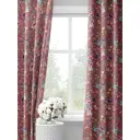 Комплект штор на шторной ленте Decoracion Летнее настроение 145x275 см цвет бордовый