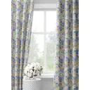 Комплект штор на шторной ленте Decoracion Цветочные соты 145x275 см цвет оранжевый сиреневый